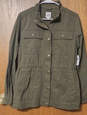 GAP Olive Green Women's Utility Jacket Small